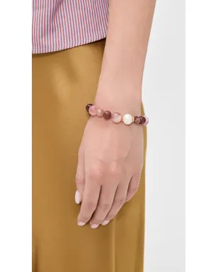 Brinker + Eliza Sugarplum Bracelet Strawberry Quartz Multi - サムネイル3
