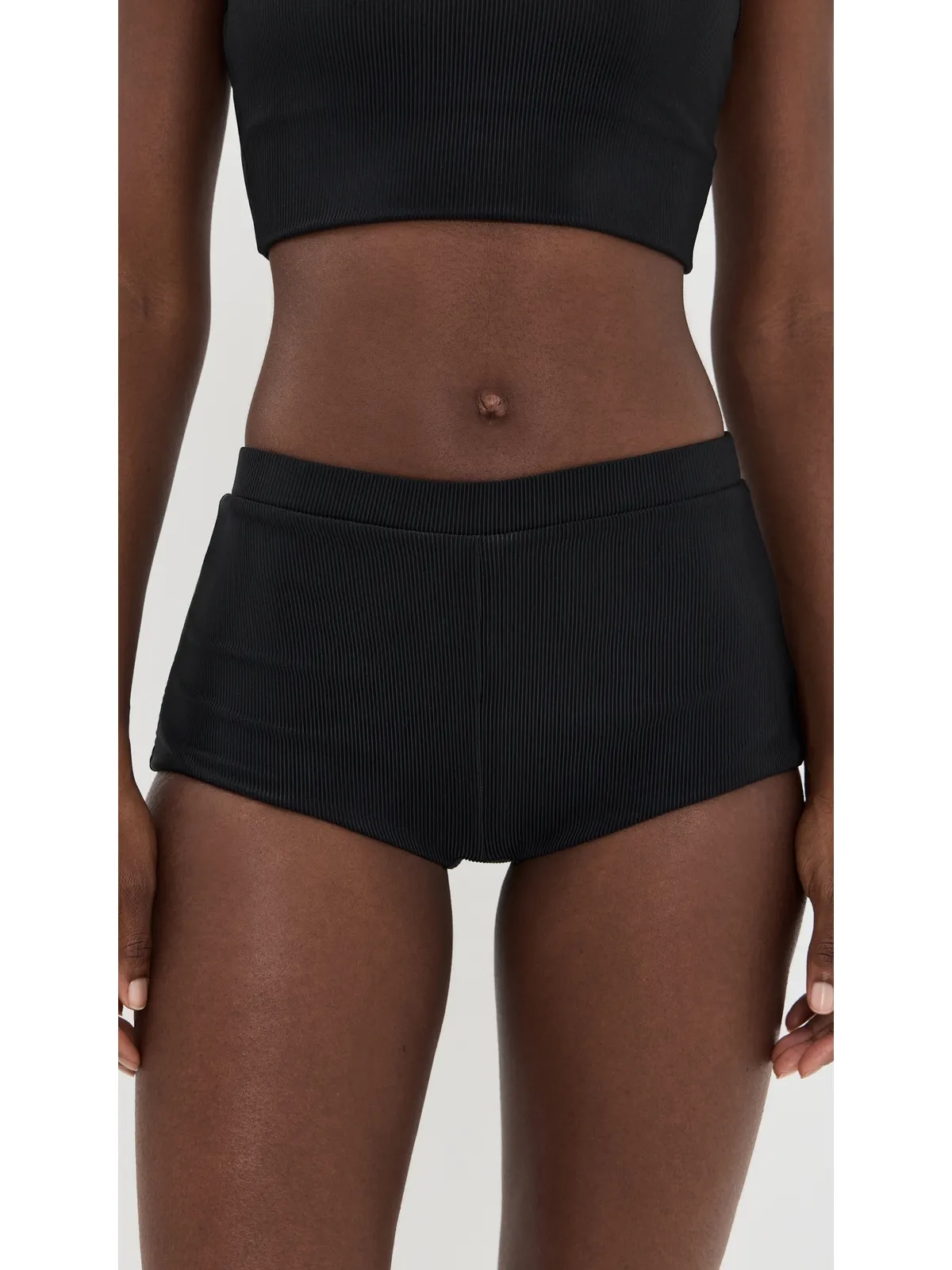 Beach Riot Nyx Bikini Bottoms Black - 画像2