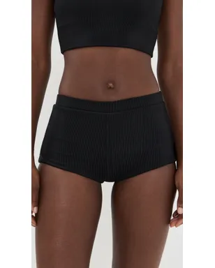 Beach Riot Nyx Bikini Bottoms Black - サムネイル2