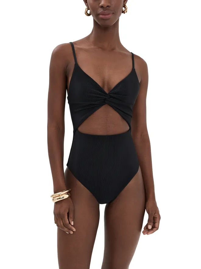 BEACH RIOT Beach Riot アナリサ ワンピース ブラックの商品画像