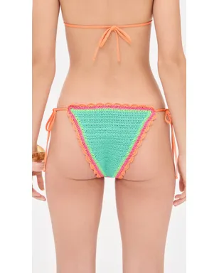 Beach Riot ソレイユ ビキニボトムス アクアヘイズ クロシェ - サムネイル3