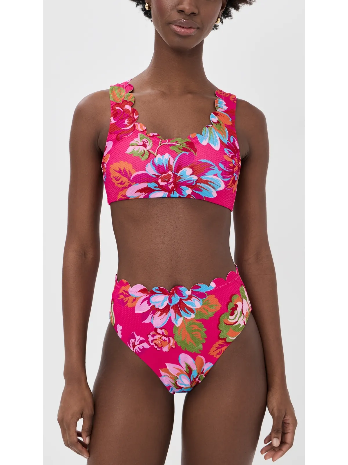 Beach Riot Madison Bikini Top Sugar Bloom - 画像5