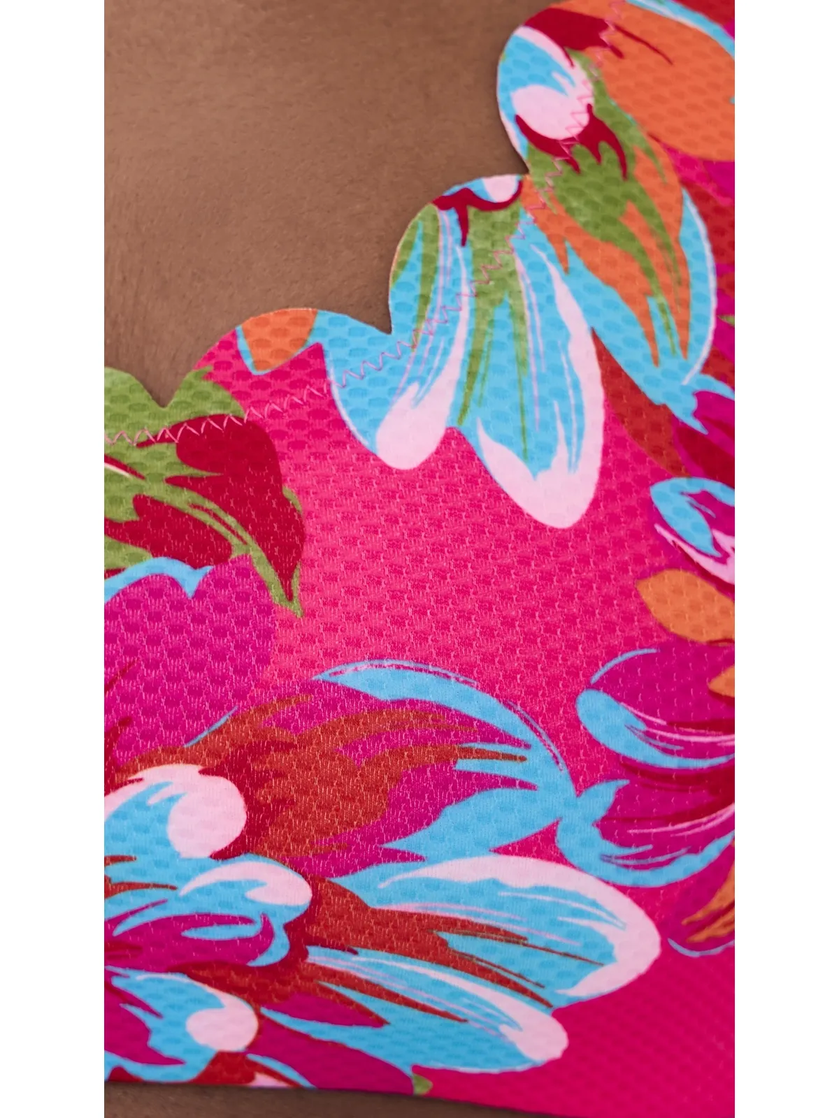 Beach Riot Madison Bikini Top Sugar Bloom - 画像6