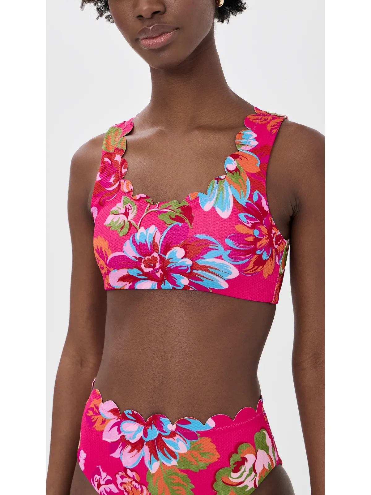Beach Riot Madison Bikini Top Sugar Bloom - 画像2
