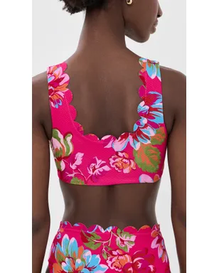 Beach Riot Madison Bikini Top Sugar Bloom - サムネイル3