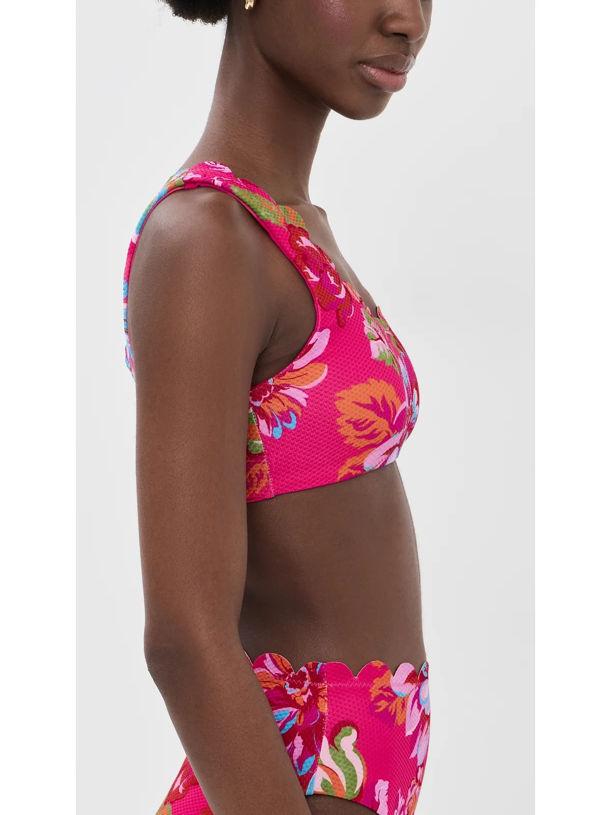 Beach Riot Madison Bikini Top Sugar Bloom - 画像4