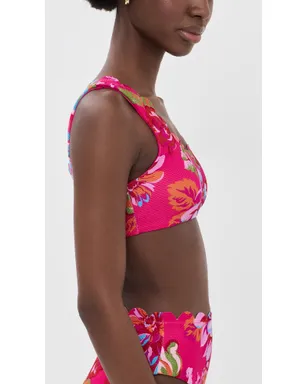 Beach Riot Madison Bikini Top Sugar Bloom - サムネイル4