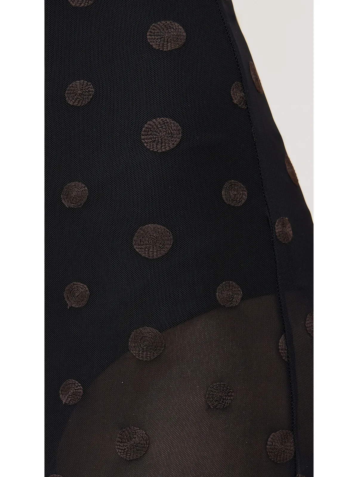Bec + Bridge Karla Strapless Maxi Dress ブラック/チョコスポット - 画像6