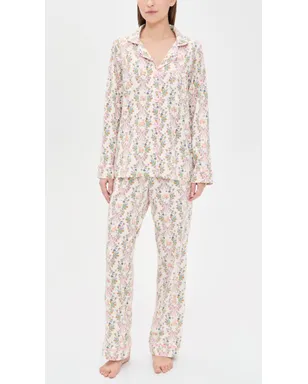 BedHead PJs ロングスリーブ ロングパンツ パジャマセット バニー・ブルームズ - サムネイル2