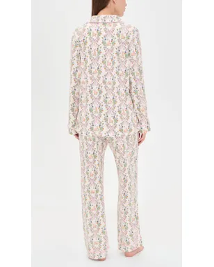 BedHead PJs ロングスリーブ ロングパンツ パジャマセット バニー・ブルームズ - サムネイル3