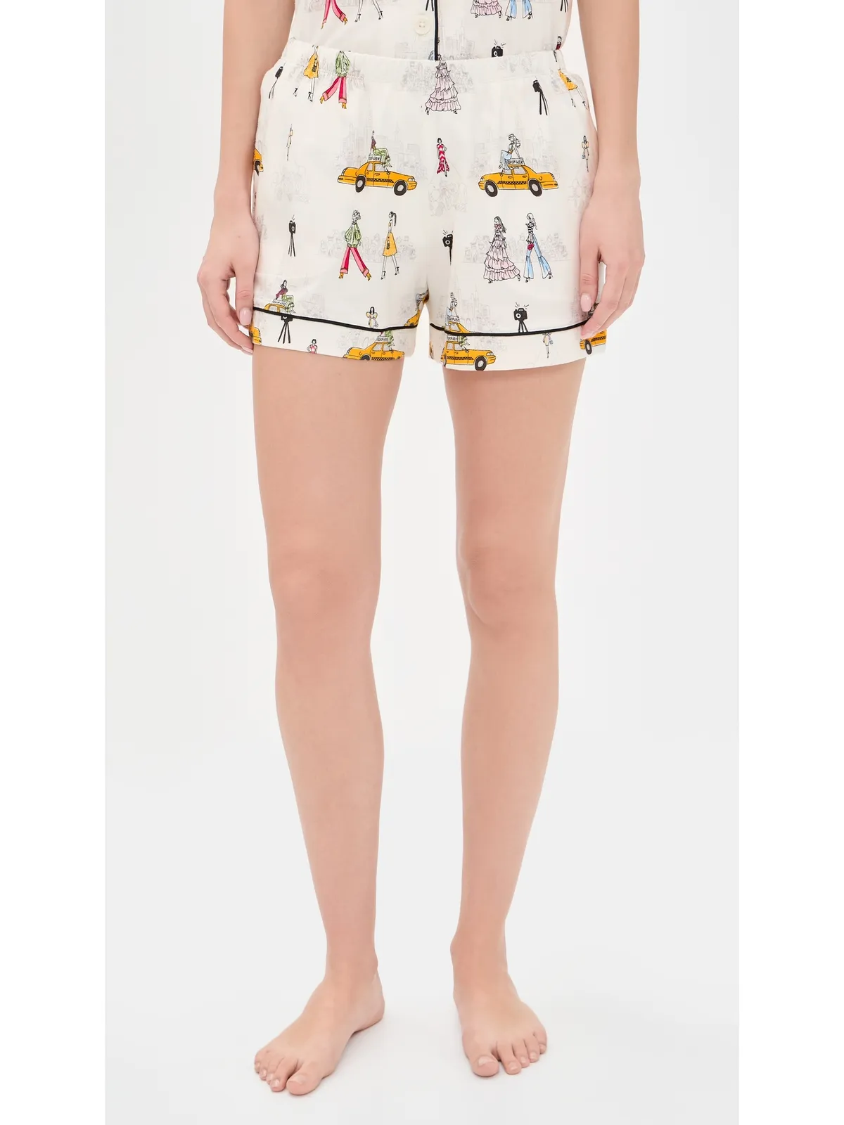 BedHead PJs ショートスリーブ パジャマセット ファッションウィーク柄 - 画像5