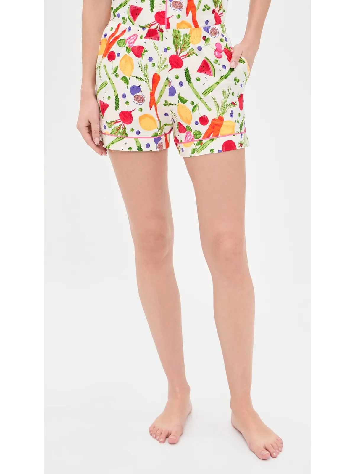 BedHead PJs ショートスリーブ2点パジャマセット Organic Garden - 画像5