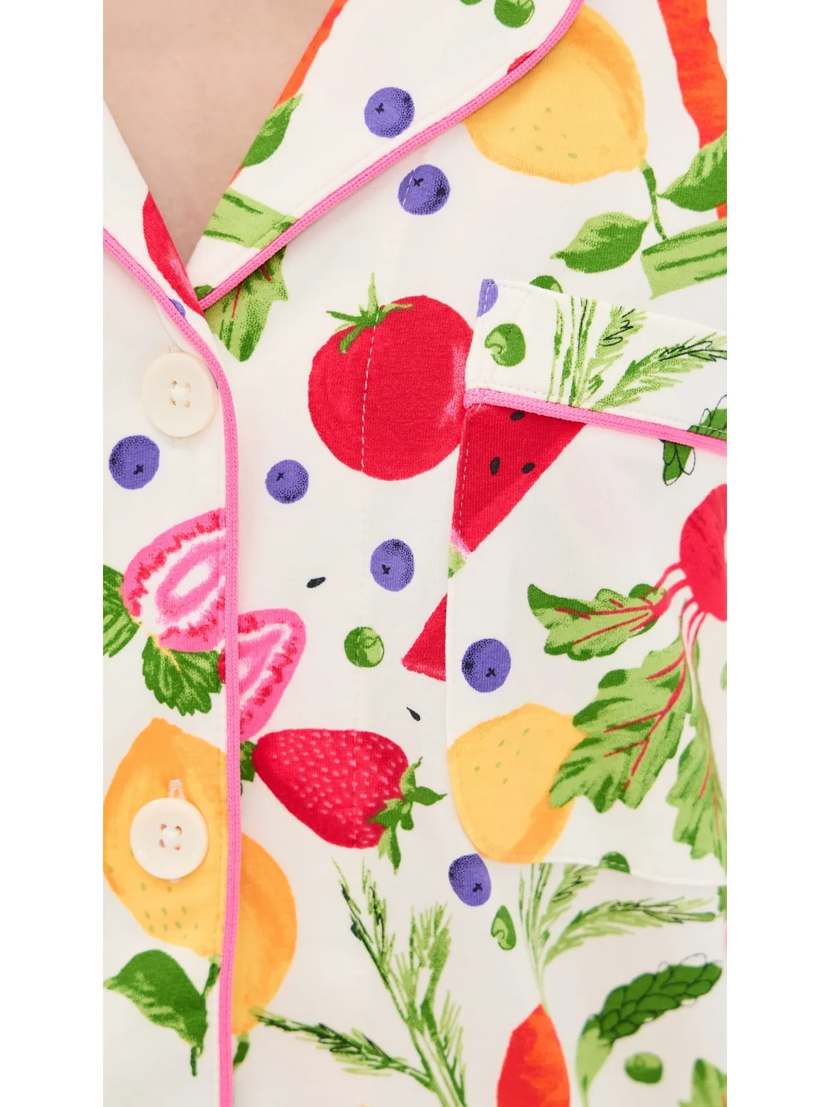 BedHead PJs ショートスリーブ2点パジャマセット Organic Garden - 画像6