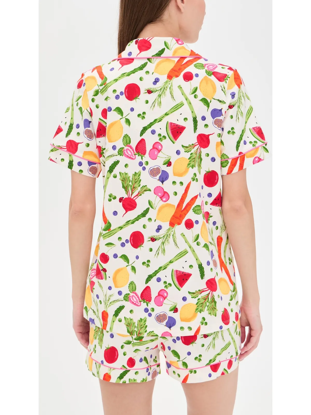 BedHead PJs ショートスリーブ2点パジャマセット Organic Garden - 画像3