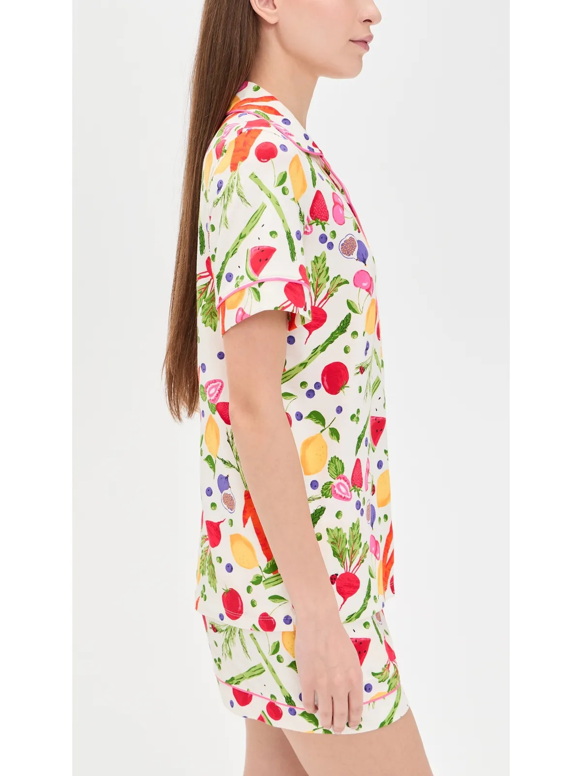 BedHead PJs ショートスリーブ2点パジャマセット Organic Garden - 画像4