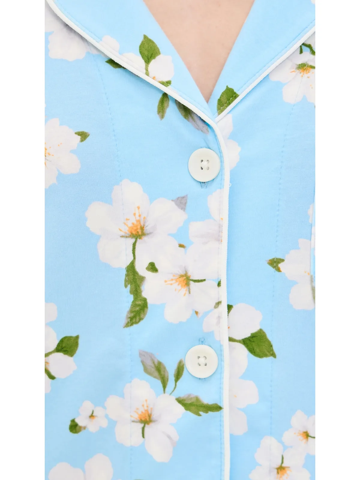 BedHead PJs ショートスリーブとショーツ パジャマセット Magnolia Breeze - 画像6