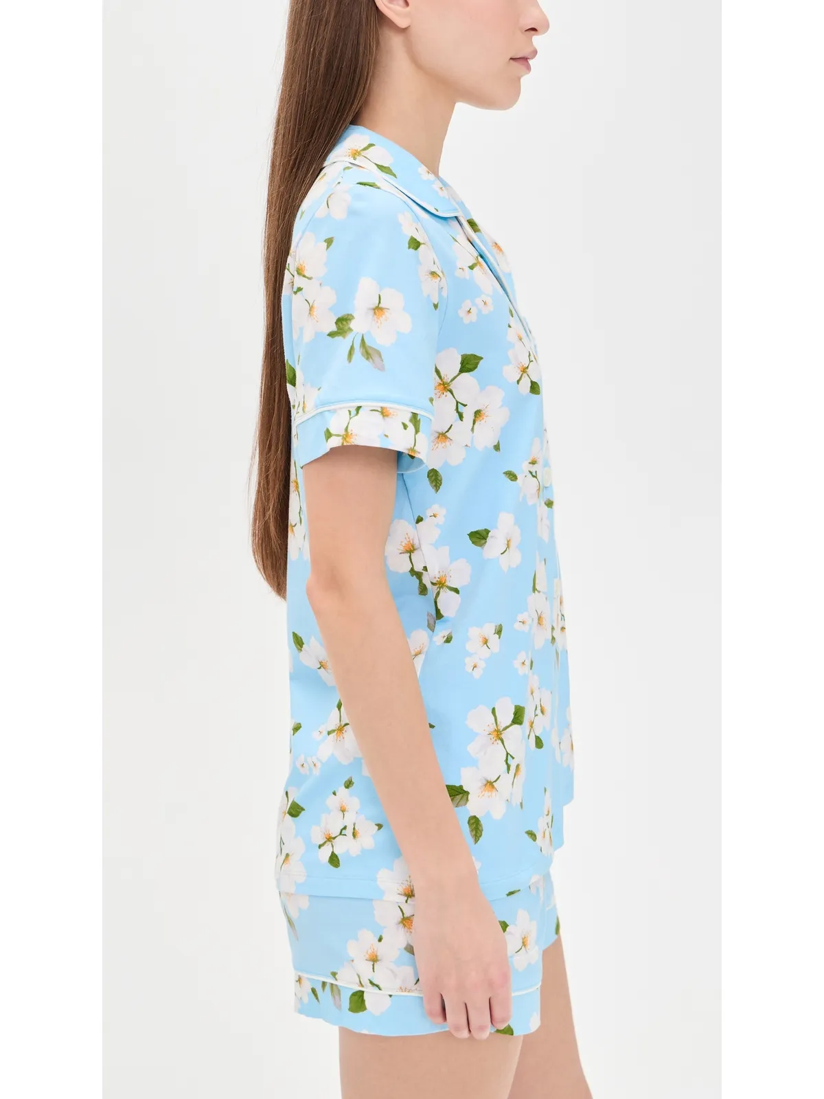 BedHead PJs ショートスリーブとショーツ パジャマセット Magnolia Breeze - 画像4