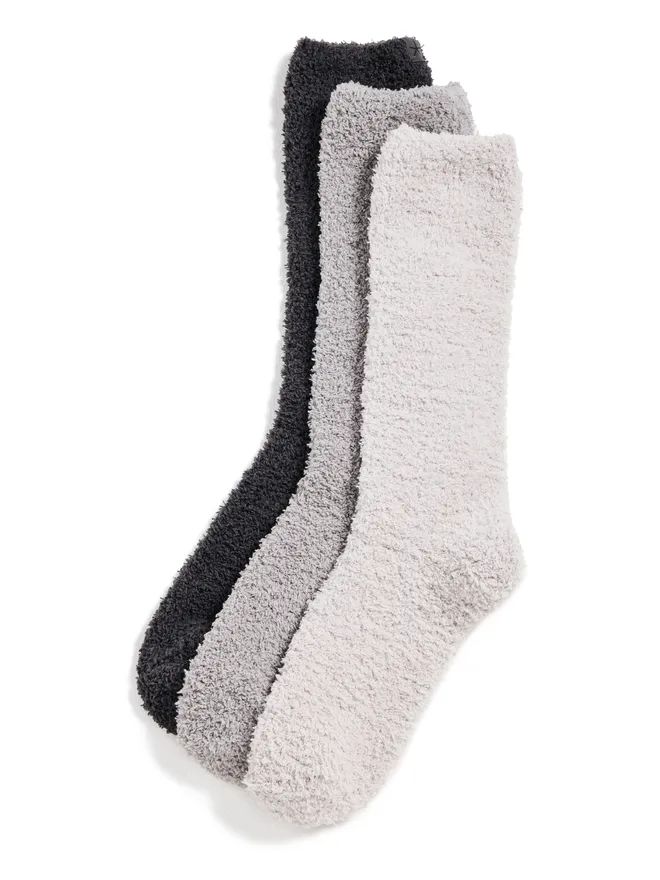 Barefoot Dreams Barefoot Dreams コージーチック3足組ソックスの商品画像