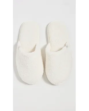 Barefoot Dreams コージーチック ユニセックス スリッパ クリーム - サムネイル5