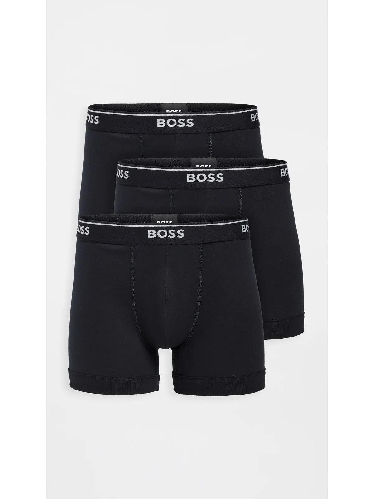 BOSS クラシック コットン 3枚パック ボクサーブリーフ ブラック M - 画像2