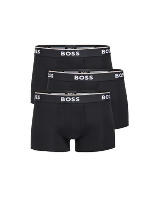 BOSS ストレッチコットン 3枚組トランクス ブラック M - サムネイル1