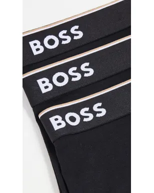BOSS ストレッチコットン 3枚組トランクス ブラック M - サムネイル5
