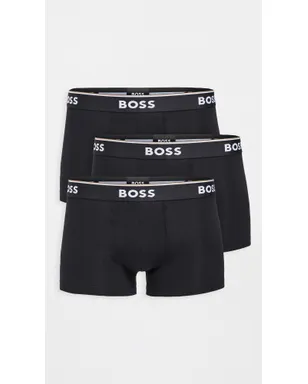 BOSS ストレッチコットン 3枚組トランクス ブラック M - サムネイル2