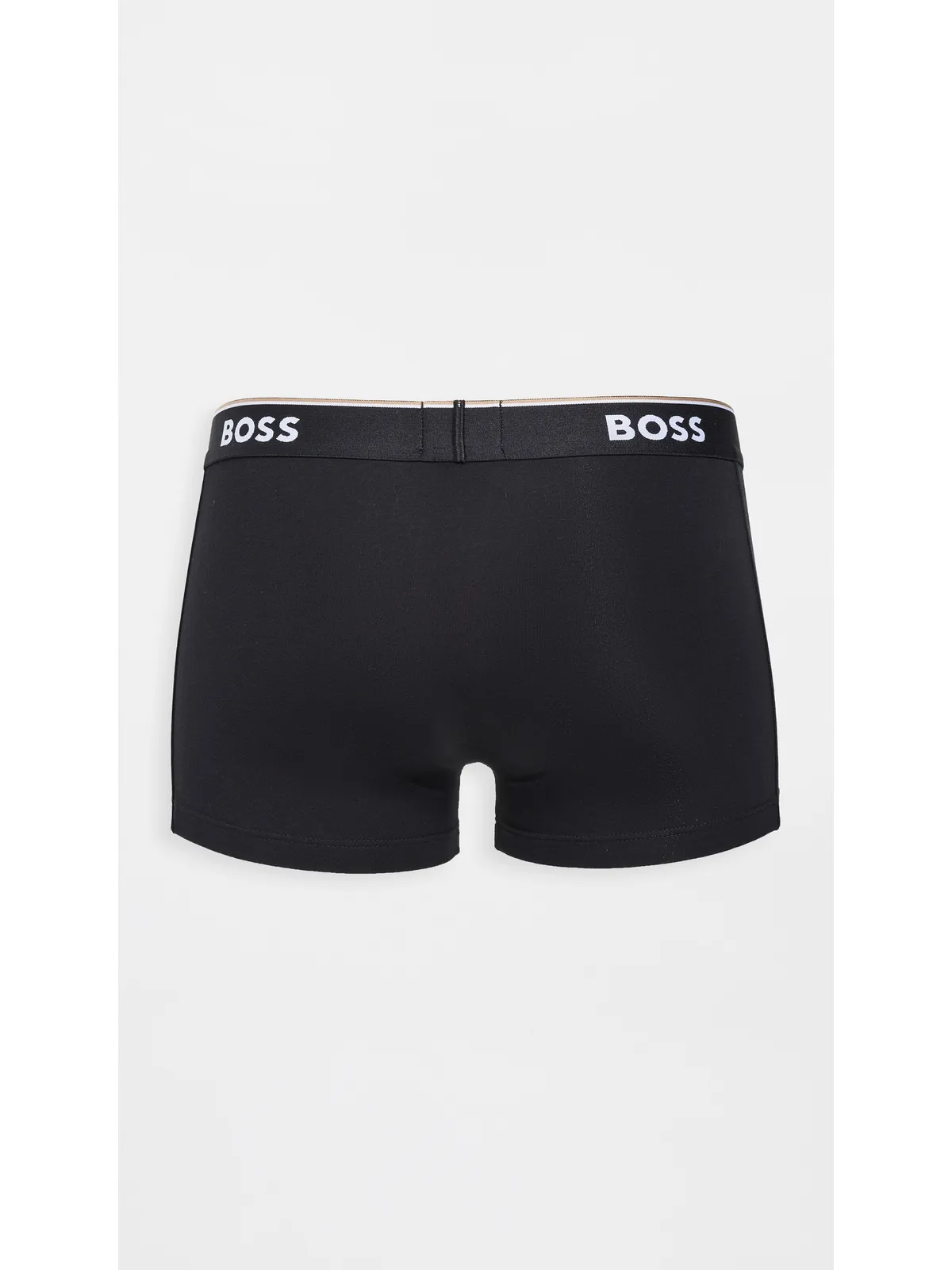 BOSS ストレッチコットン 3枚組トランクス ブラック M - 画像4