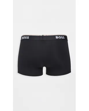 BOSS ストレッチコットン 3枚組トランクス ブラック M - サムネイル4
