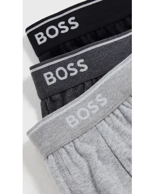 BOSS クラシックコットン 3枚組 トランクス グレー - サムネイル5