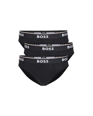 BOSS ストレッチコットン ブリーフ 3枚セット ブラック Mサイズ - サムネイル1