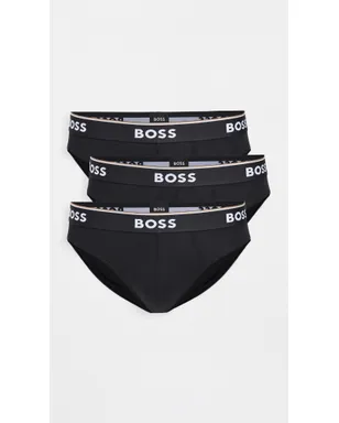 BOSS ストレッチコットン ブリーフ 3枚セット ブラック Mサイズ - サムネイル2