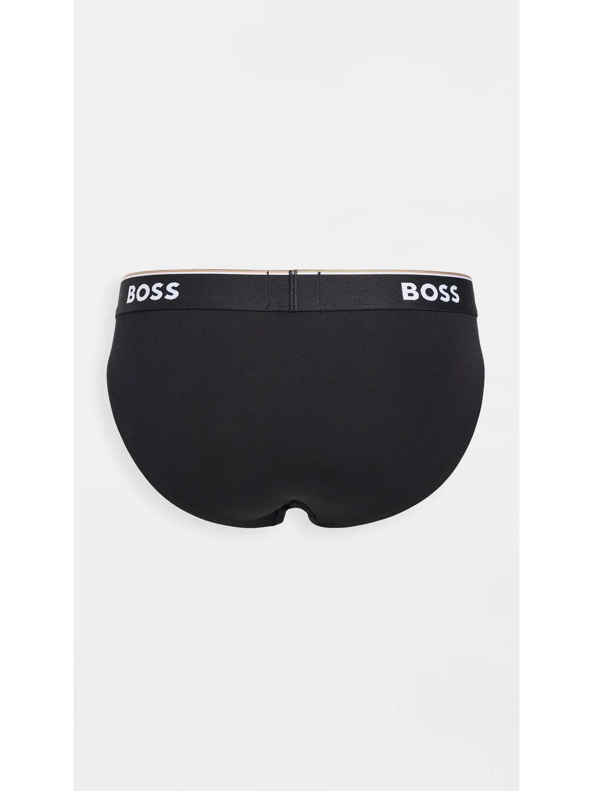 BOSS ストレッチコットン ブリーフ 3枚セット ブラック Mサイズ - 画像3