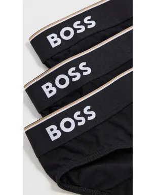 BOSS ストレッチコットン ブリーフ 3枚セット ブラック Mサイズ - サムネイル4