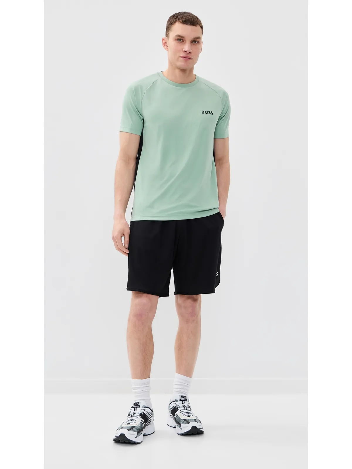 BOSS スピンTシャツ オープン グリーン M - 画像5