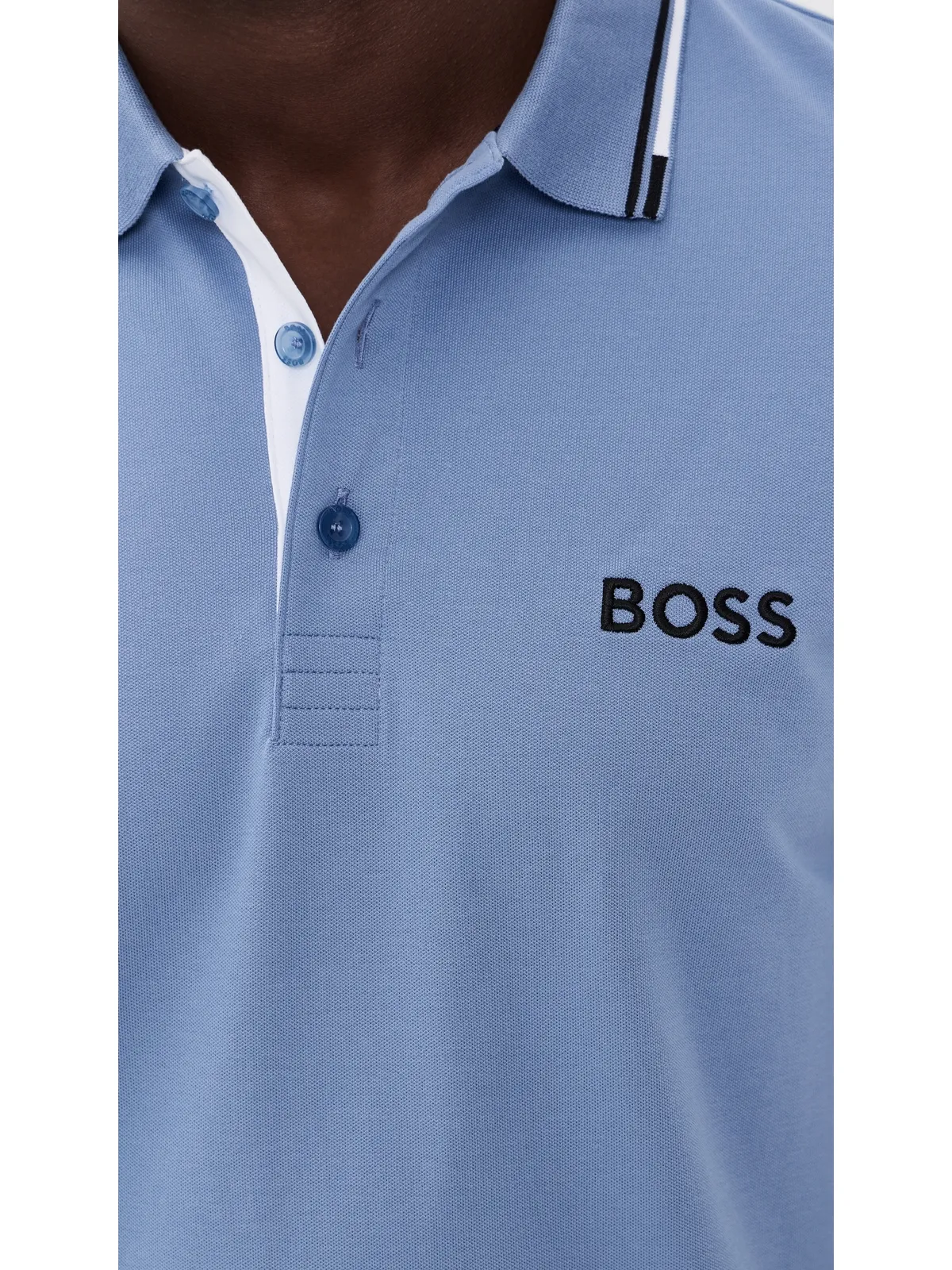 BOSS パディ プロ ポロシャツ コロニー ブルー - 画像6