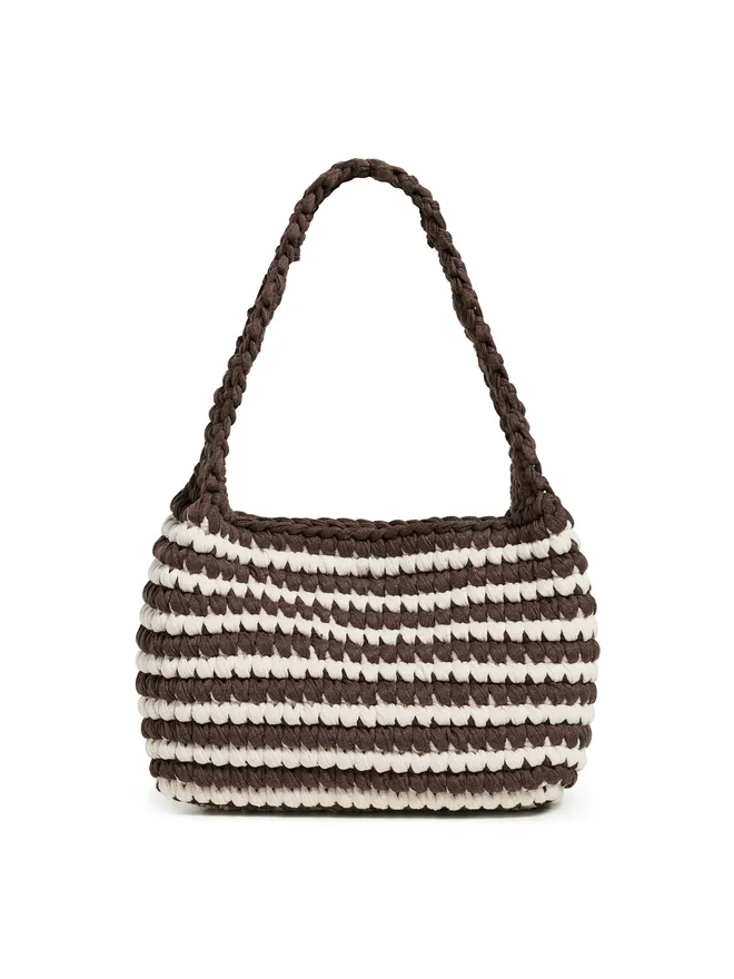 Binge Knitting Binge Knitting Valentina ショルダーバッグ Sandy Comboの商品画像