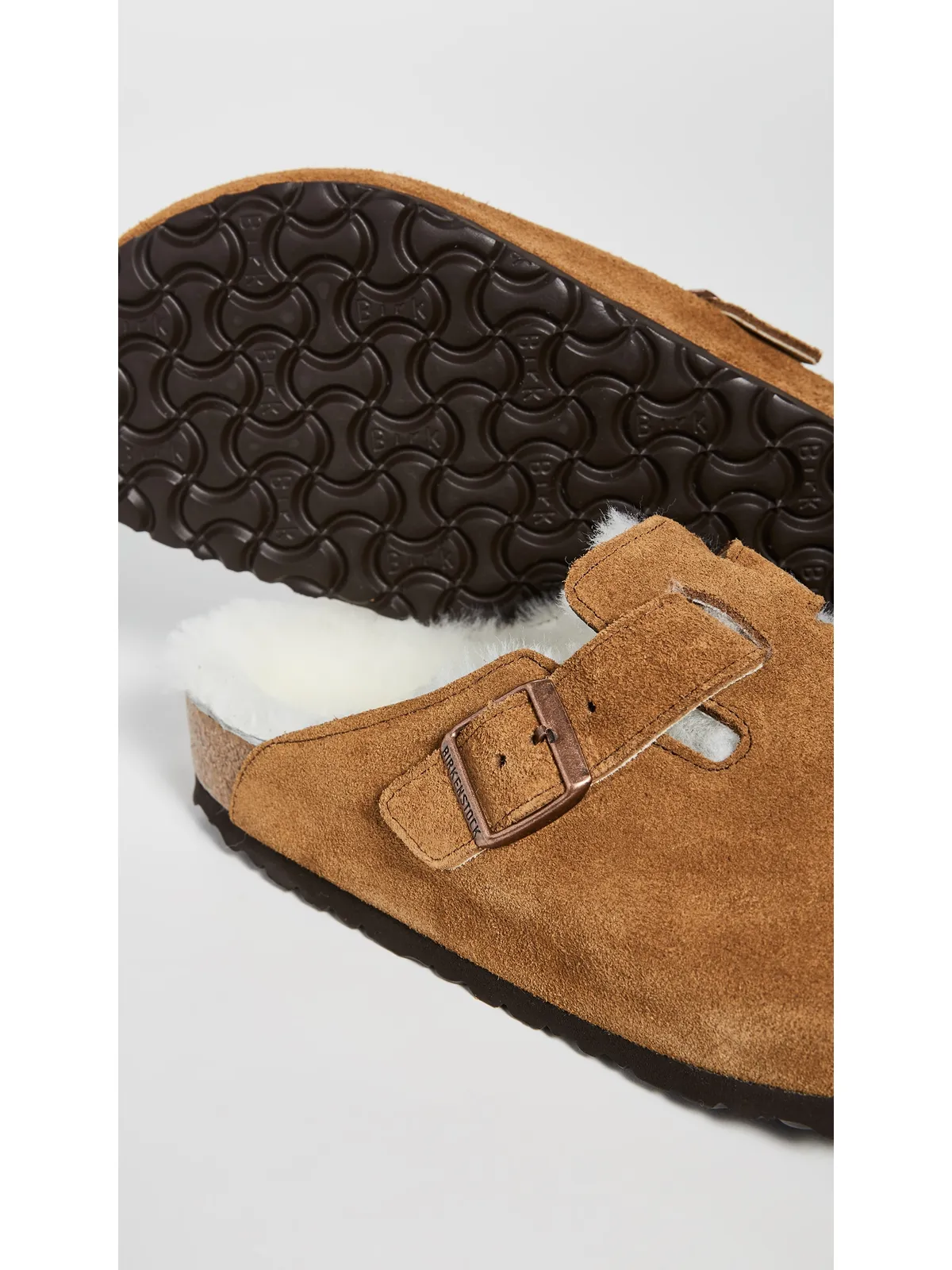 Birkenstock ボストン シアーリング サンダル - 画像4