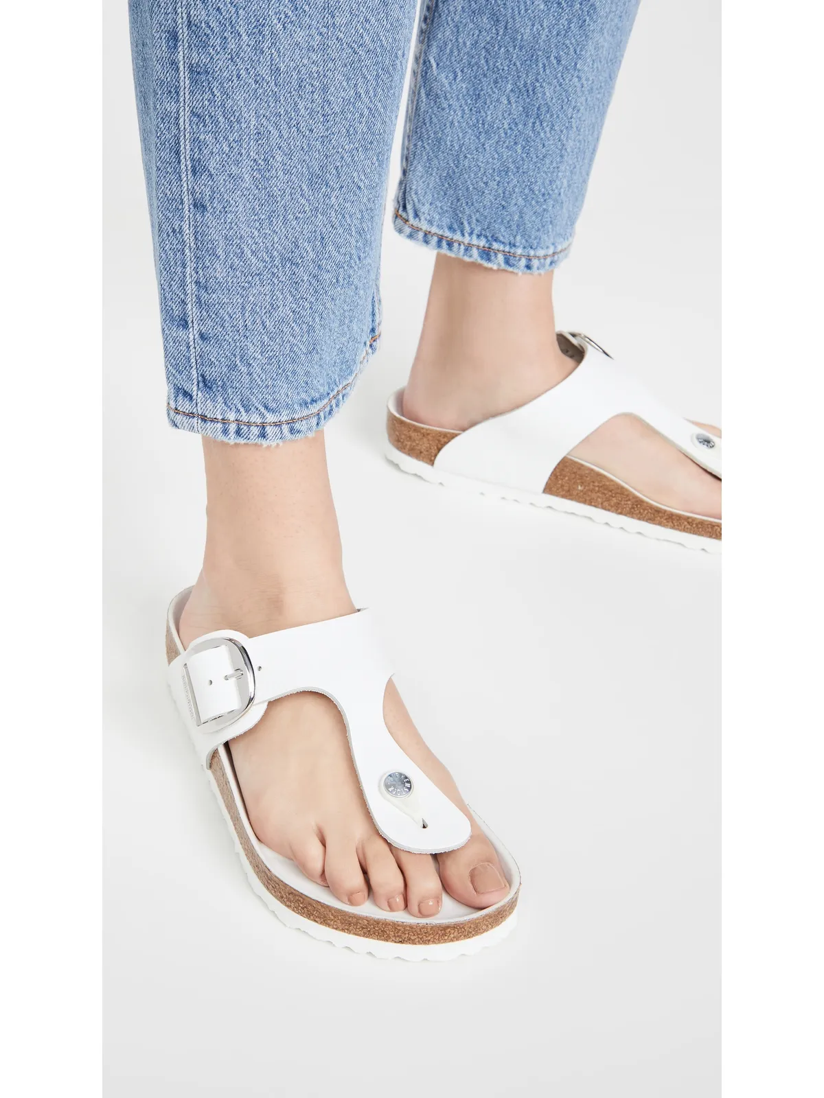 Birkenstock ジゼ Gizeh ビッグバックル サンダル - 画像2