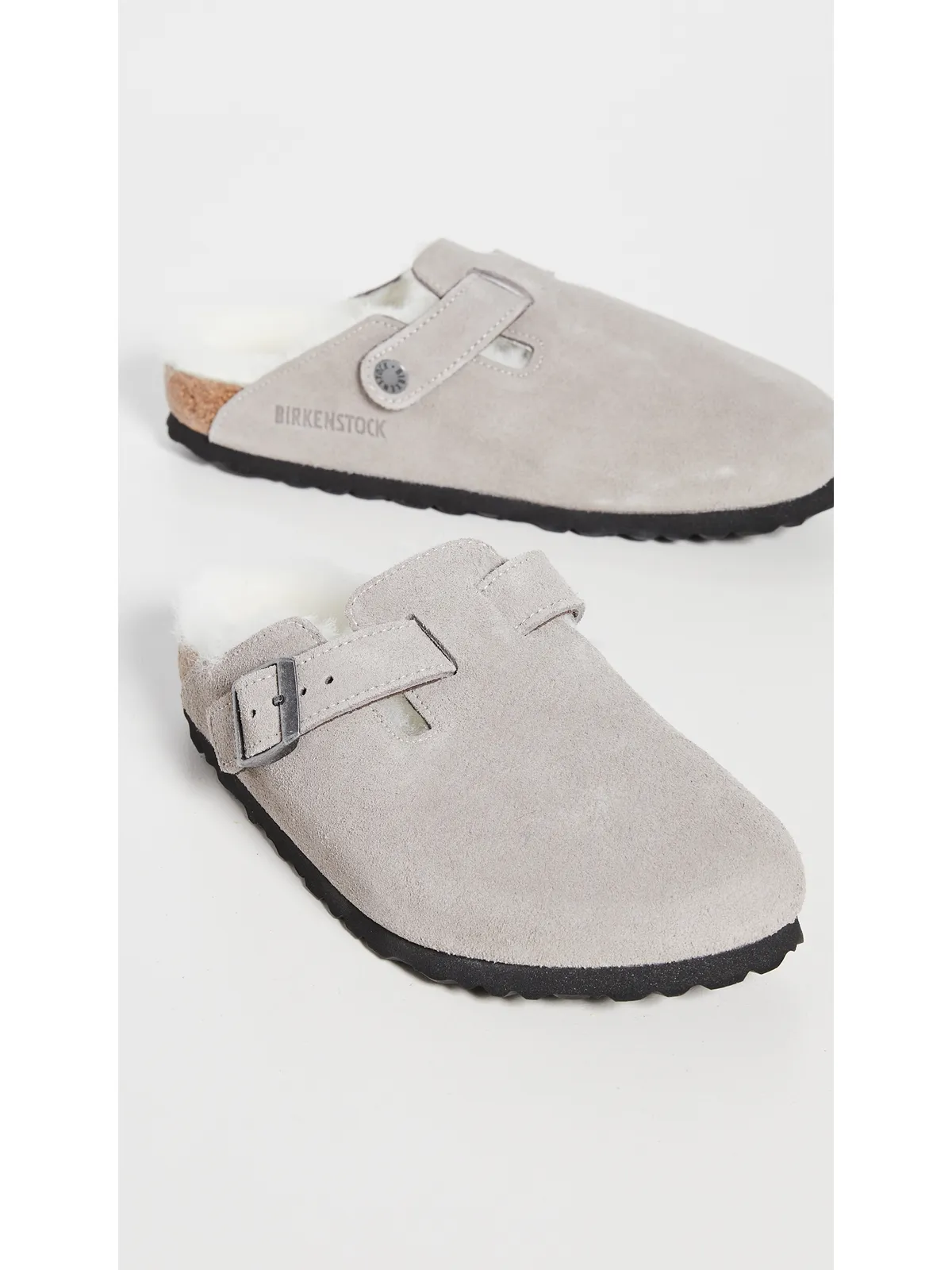 Birkenstock ボストン シアーリング クロッグ（ストーンコイン） - 画像5