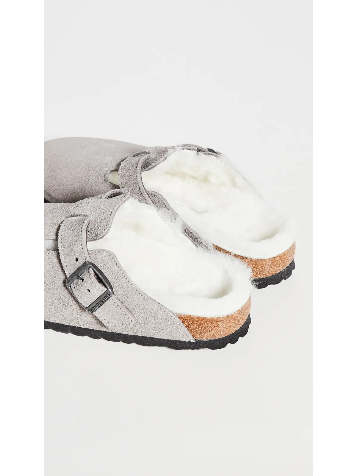 Birkenstock ボストン シアーリング クロッグ（ストーンコイン） - 画像4