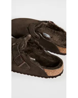 Birkenstock ボストン ムートン シアーリング クロッグ - サムネイル5