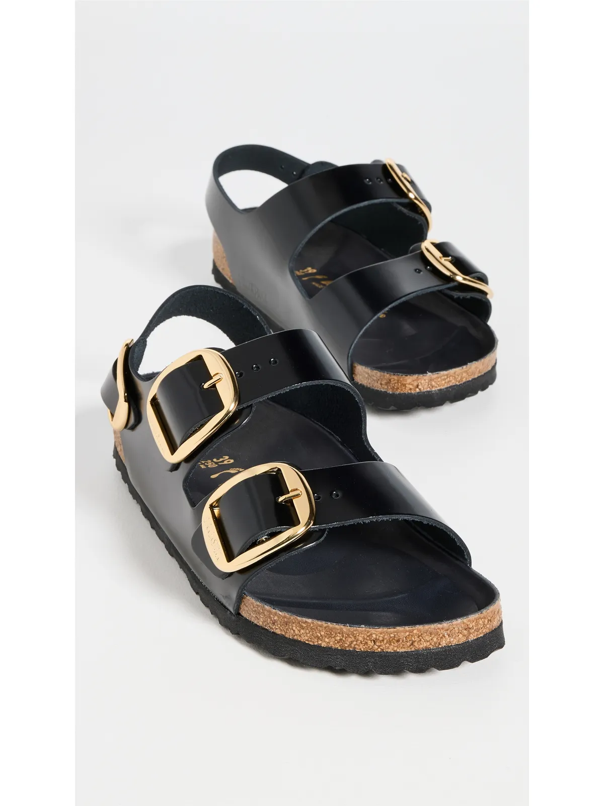 Birkenstock ミラノ ビッグバックル サンダル - 画像5