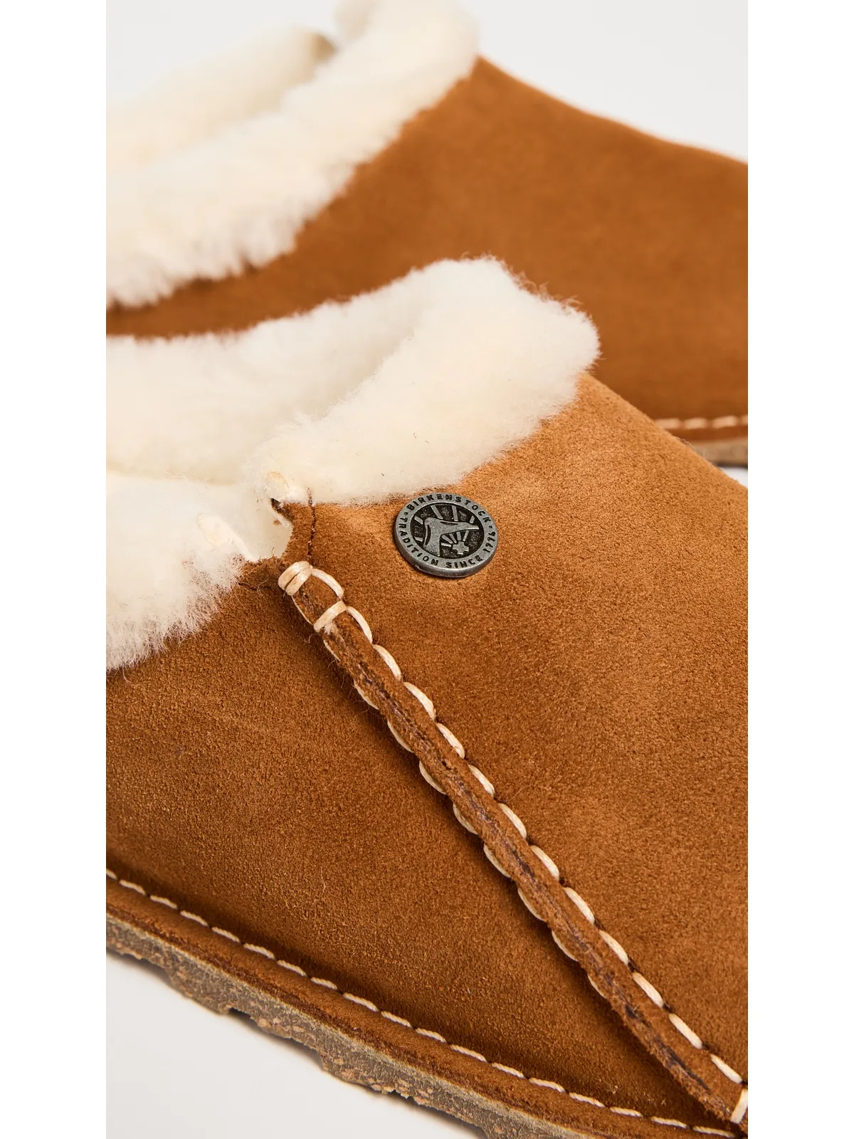 Birkenstock Zermatt シアーリングスリッパ ミンク - 画像5