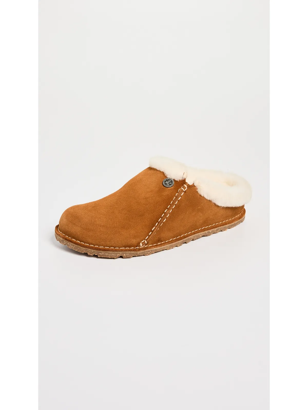 Birkenstock Zermatt シアーリングスリッパ ミンク - 画像2