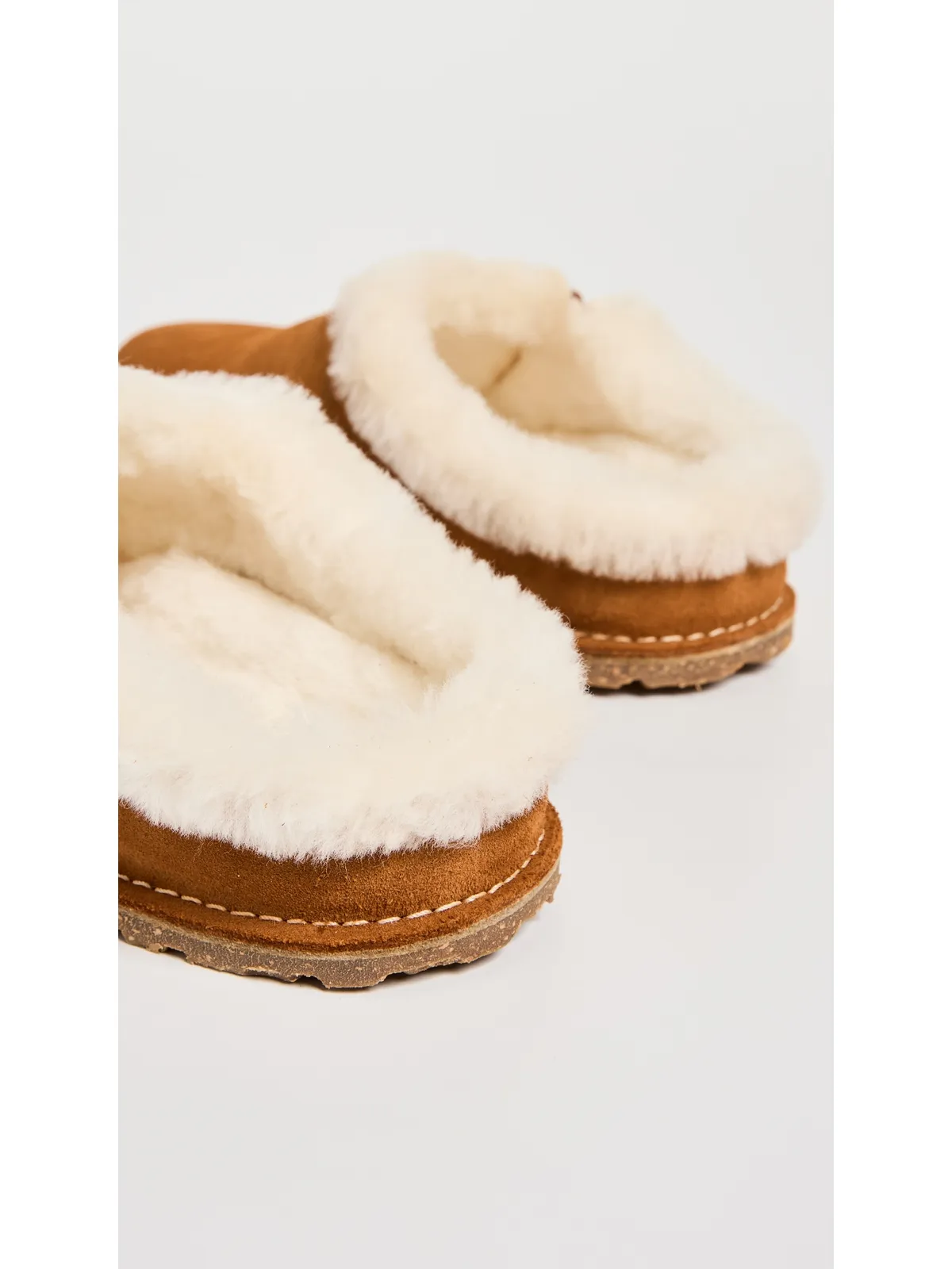 Birkenstock Zermatt シアーリングスリッパ ミンク - 画像3