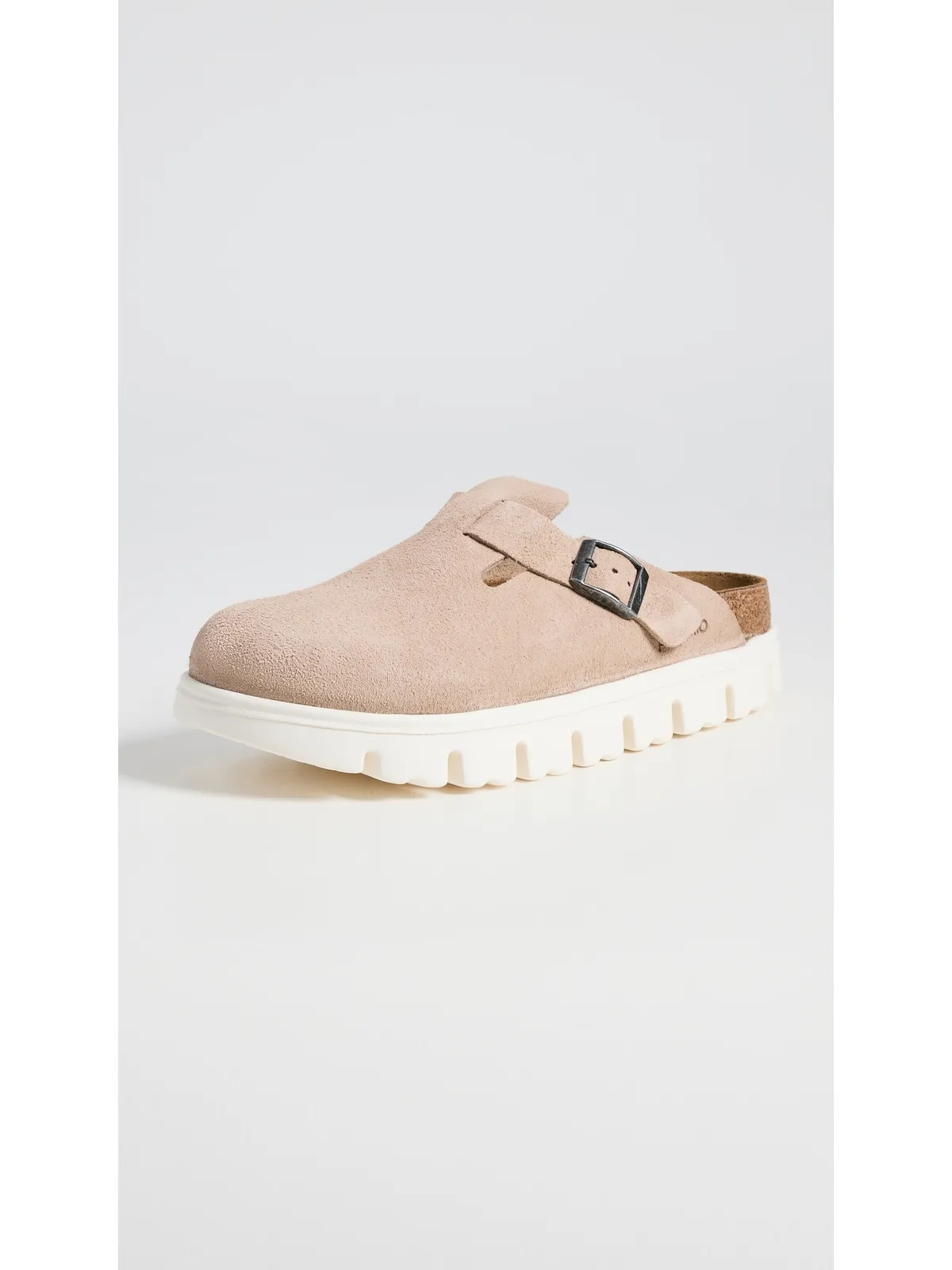 Birkenstock ボストン チャンキー ミュール ウォームサンド - 画像2