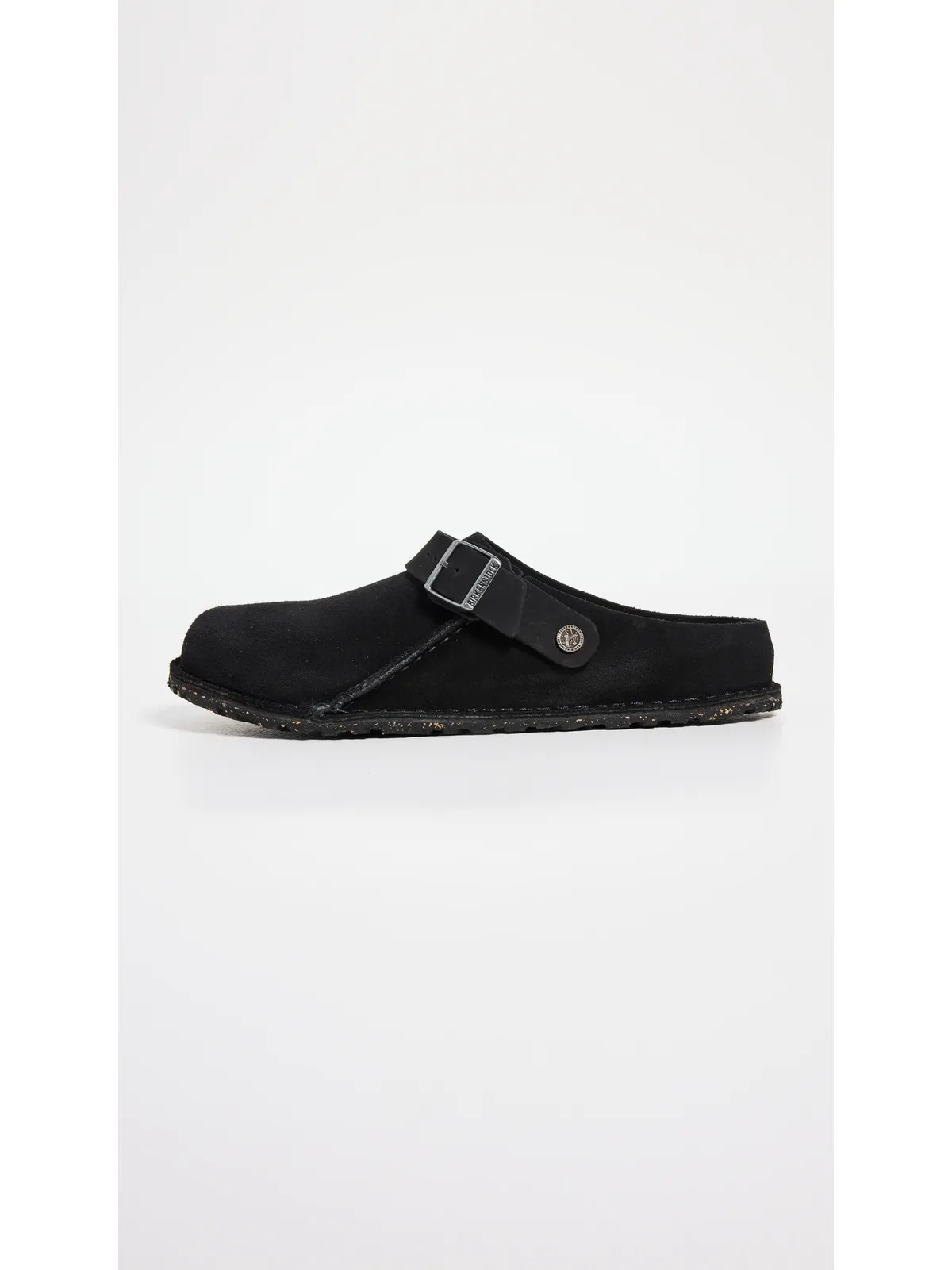 Birkenstock ルツリ プレミアム スエード クロッグ ブラック - 画像6