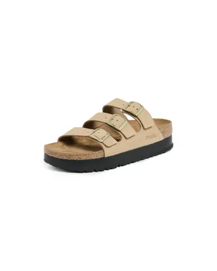 Birkenstock フロリダ プラットフォーム フレックス サンダル サンドキャッスル - サムネイル1