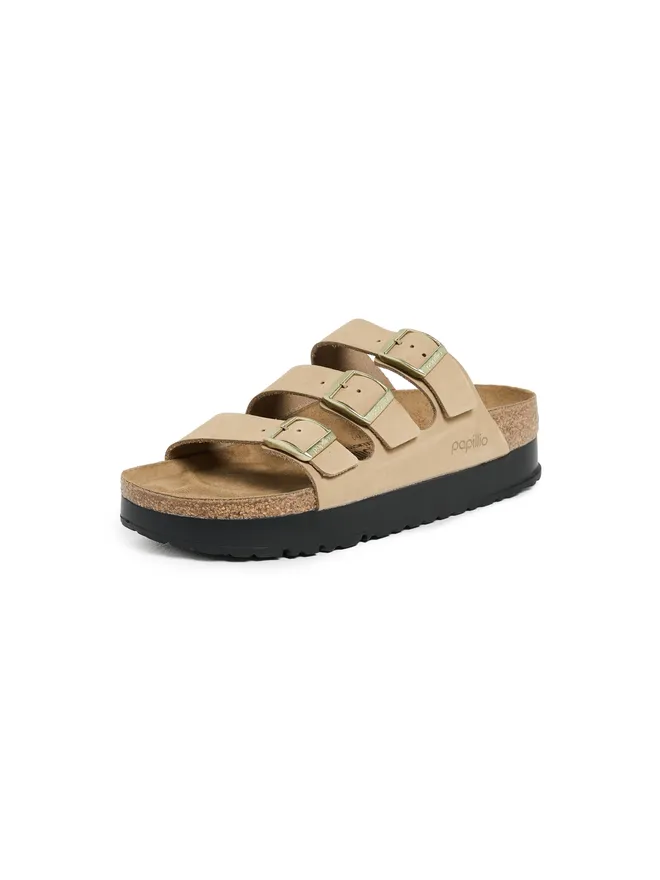Birkenstock Birkenstock フロリダ プラットフォーム フレックス サンダル サンドキャッスルの商品画像